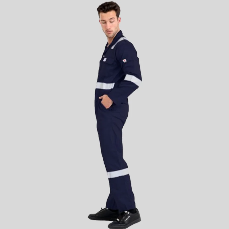 F1023 Fire Retardant Cotton Coverall – NFPA & CAT 2 Certified - Image 12